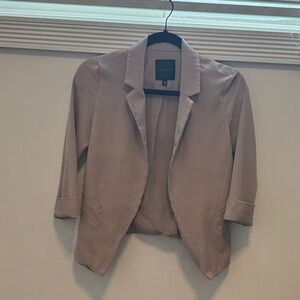 Dynamite Women's Tan Blazer Jacket